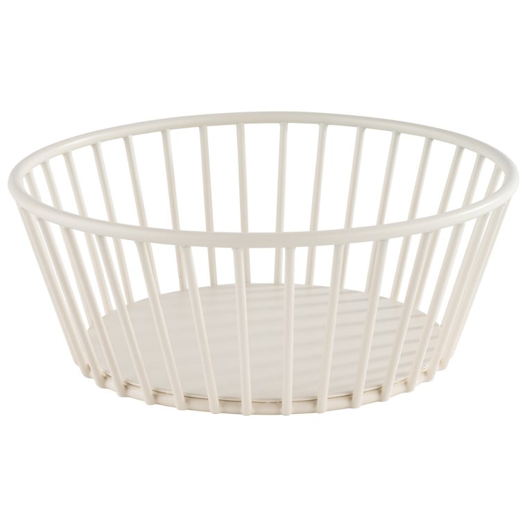 Korb URBAN Ø 17 cm, H: 7 cm Whisper white