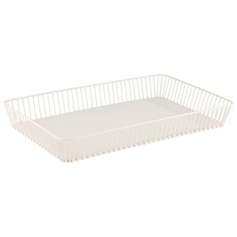 GN 1/1 Korb URBAN 53 x 32,5 cm, H: 7,5 cm Whisper white