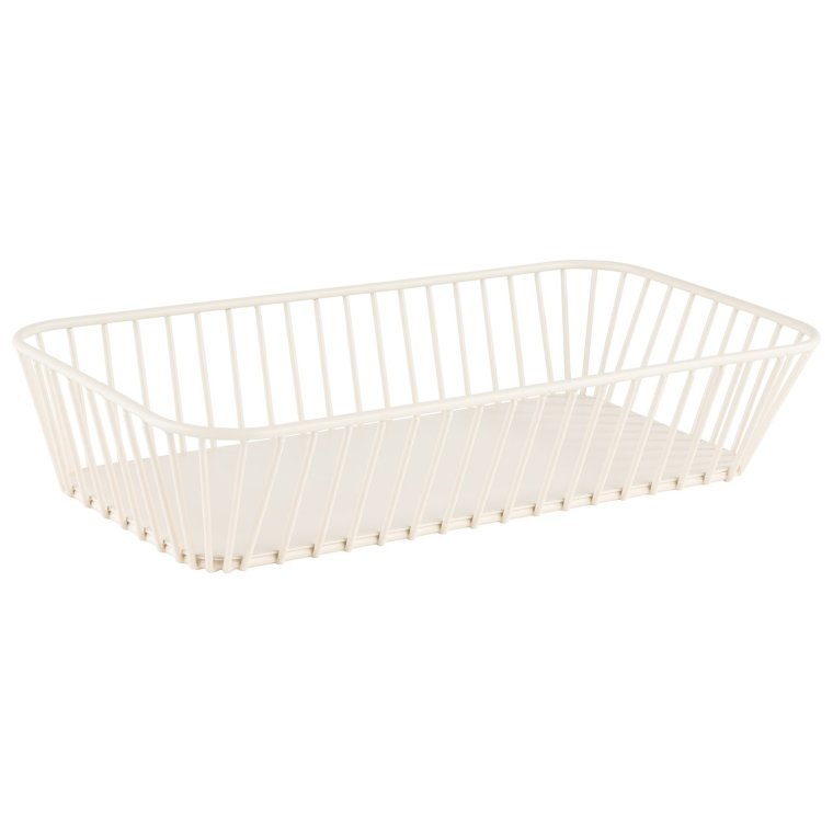 GN 1/3 Korb URBAN 32,5 x 17,6 cm, H: 7,5 cm Whisper white
