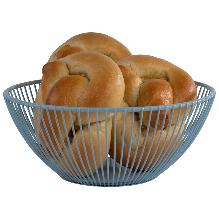 Korb SVART Ø 20 cm, H: 8 cm