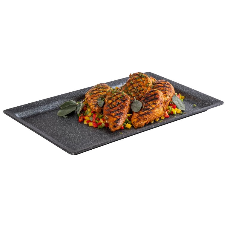 GN 1/1 Tablett FROSTFIRE 53 x 32,5 cm, H: 3 cm Grau