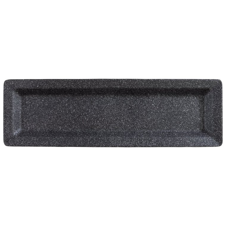 GN 2/4 Tablett FROSTFIRE 53 x 16,2 cm, H: 3 cm Grau