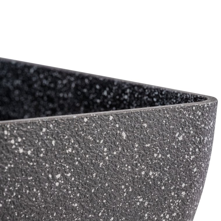 Schale FROSTFIRE 19 x cm, H: 9 cm Grau