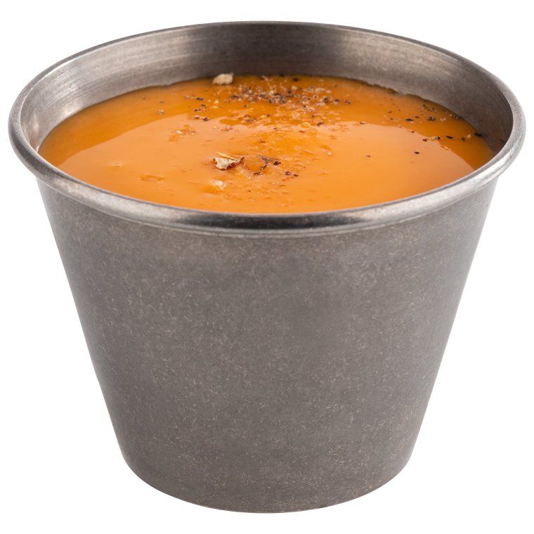 Dipschälchen, 6er Set Ø 6 cm, H: 4,5 60 ml Edelstahl