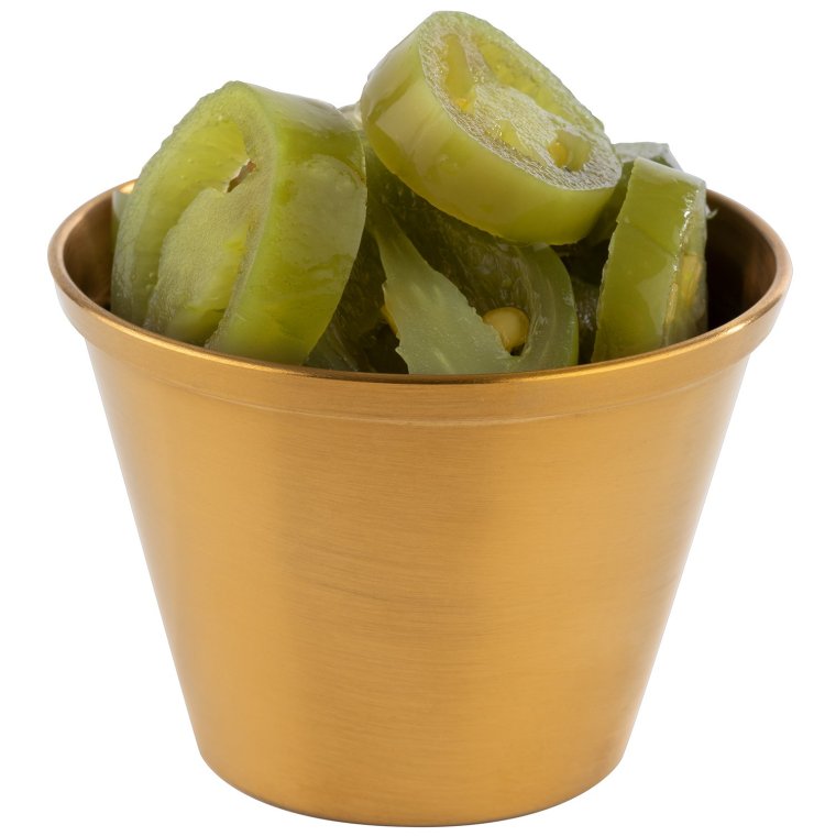 Dipschälchen, 6er Set Ø 6 cm, H: 4,5 60 ml Edelstahl