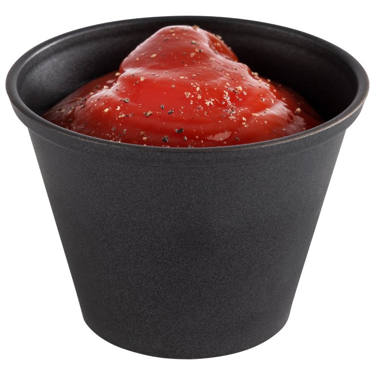 Dipschälchen, 6er Set Ø 6 cm, H: 4,5 60 ml Edelstahl