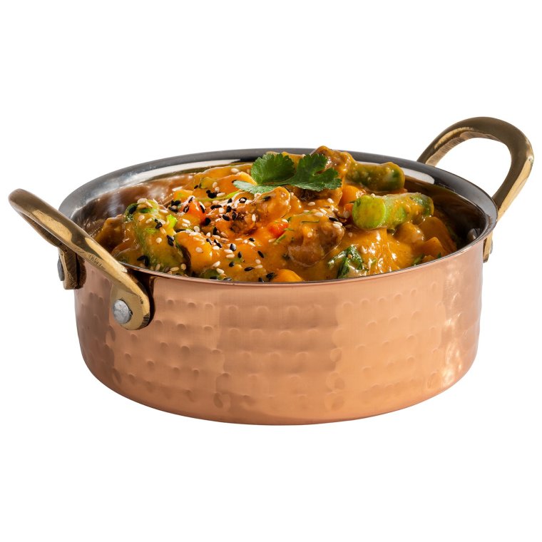 Serviertöpfchen MUMBAI Ø 14 cm, H: 5 cm Edelstahl