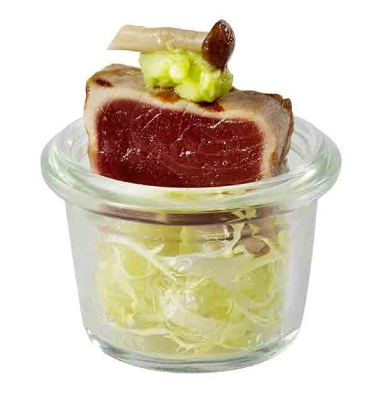Gourmet-Gläser, 12er Set Ø 5 cm, H: 3,5 cm