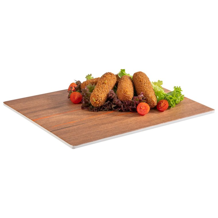 GN 1/2 Tablett CRAZY WOOD 32,5 x 26,5 cm, H: 1 cm