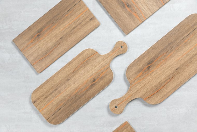 GN 1/2 Tablett CRAZY WOOD 32,5 x 26,5 cm, H: 1 cm