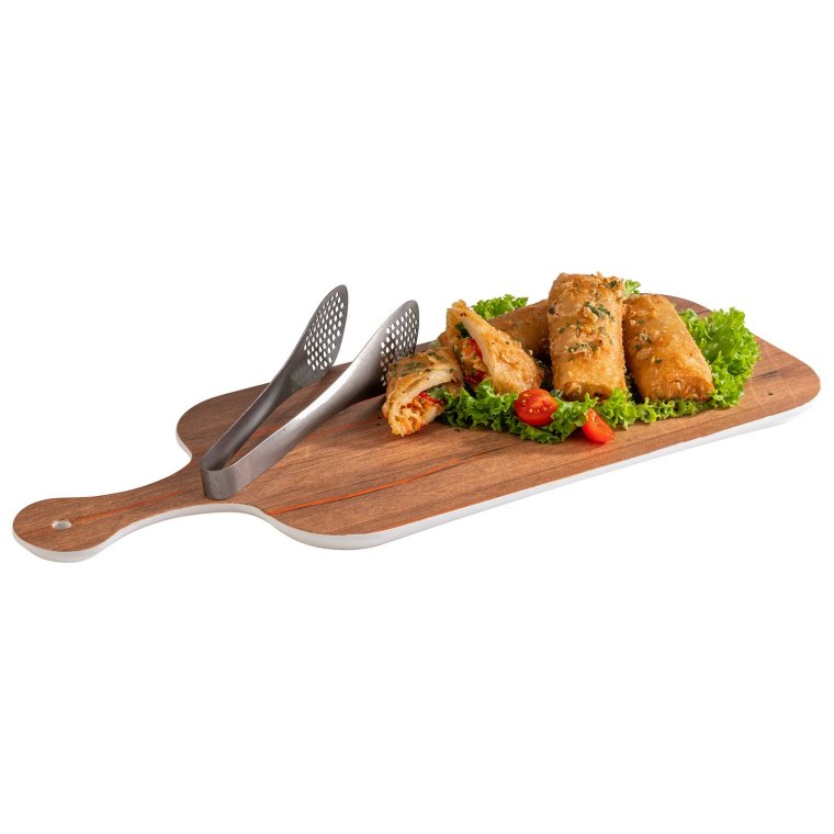 Tablett CRAZY WOOD 53 x 20 cm, H: 1,5 cm