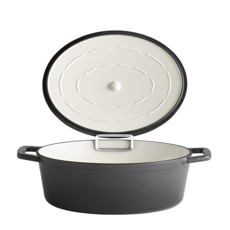 Bräter mit Deckel 5 STARS 33 x 25 cm, H: 11 cm (oval)