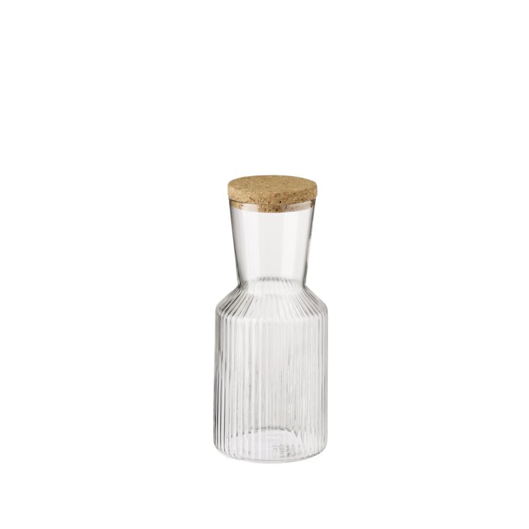 Glaskaraffe LINES Ø 9 cm, H: 19,5 0,5 Liter