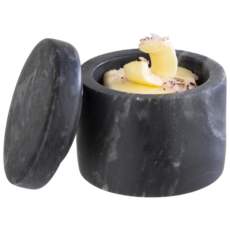 Marmordose, 2er Set Ø 6 cm, H: 5 40 ml