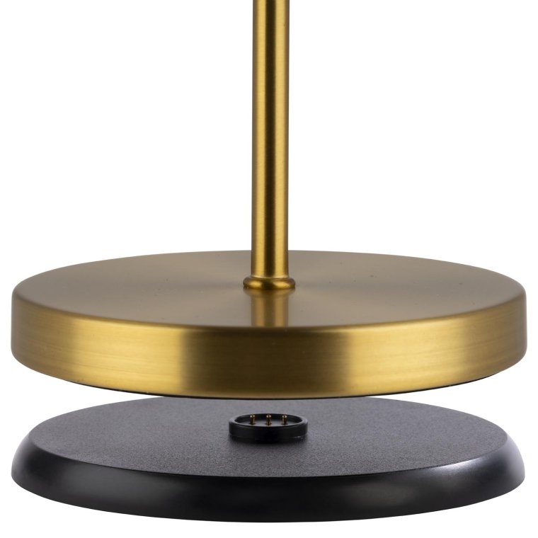 Tischleuchte MERLE Ø 11 cm, H: 30,5 cm Gold