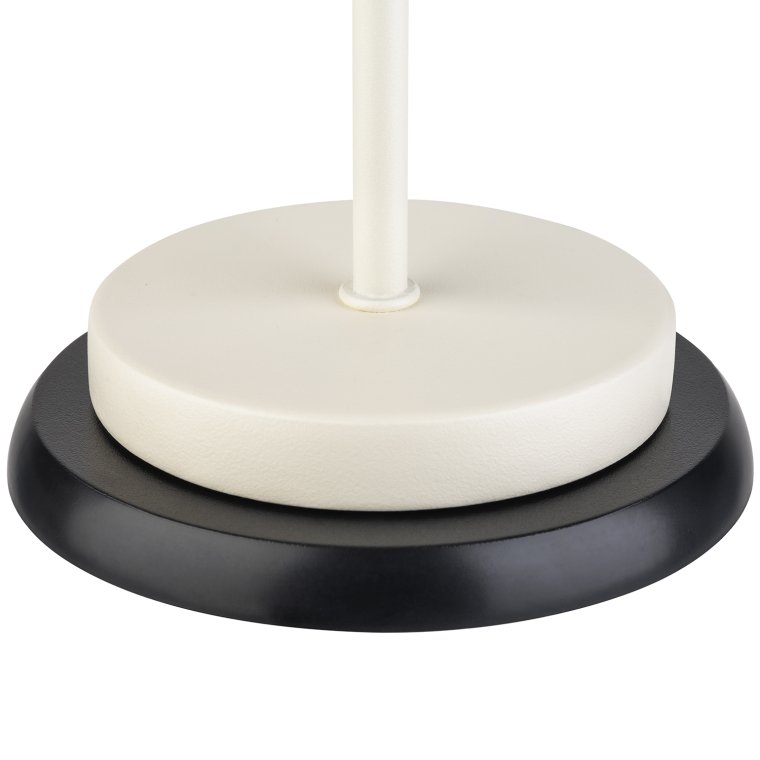 Tischleuchte MERLE MINI Ø 9 cm, H: 25 cm Whisper white