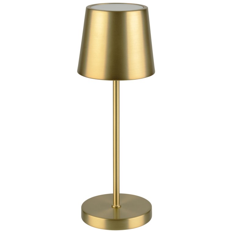 Tischleuchte MERLE MINI Ø 9 cm, H: 25 cm Gold