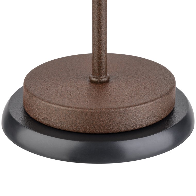 Tischleuchte MERLE MINI Ø 9 cm, H: 25 cm Rostfarben