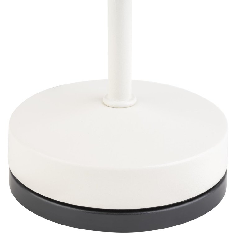 Tischleuchte ALVA Ø 8 cm, H: 20 cm Whisper white
