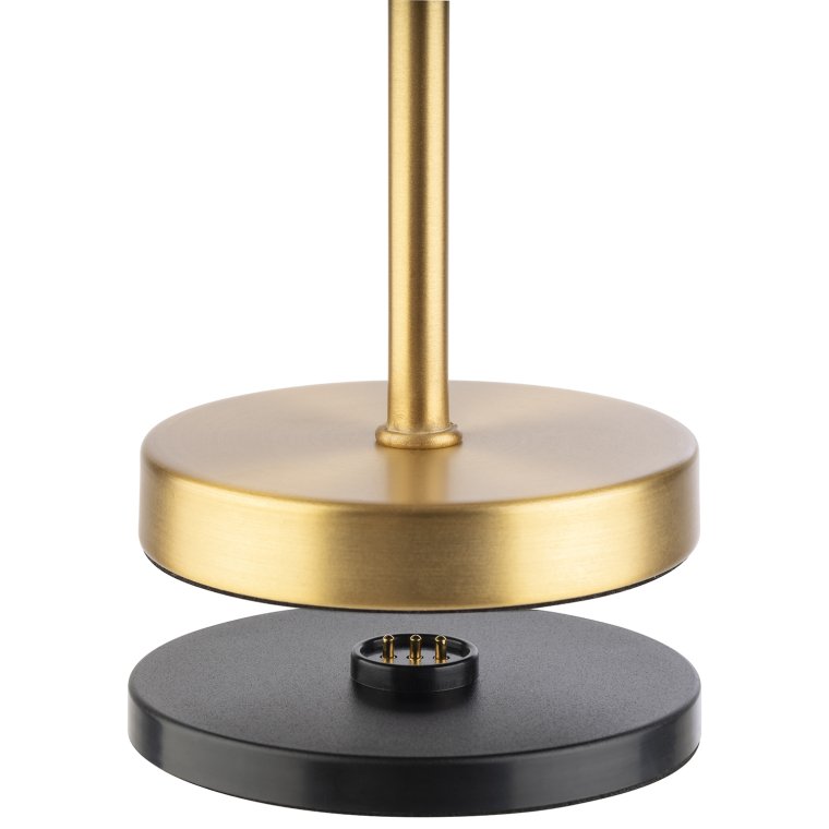 Tischleuchte MERLE MICRO Ø 8 cm, H: 20 cm Gold