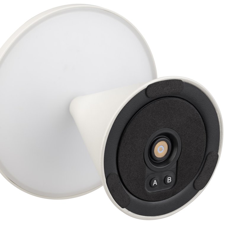 Tischleuchte CONE MINI Ø 13 cm, H: 11,5 cm Whisper white
