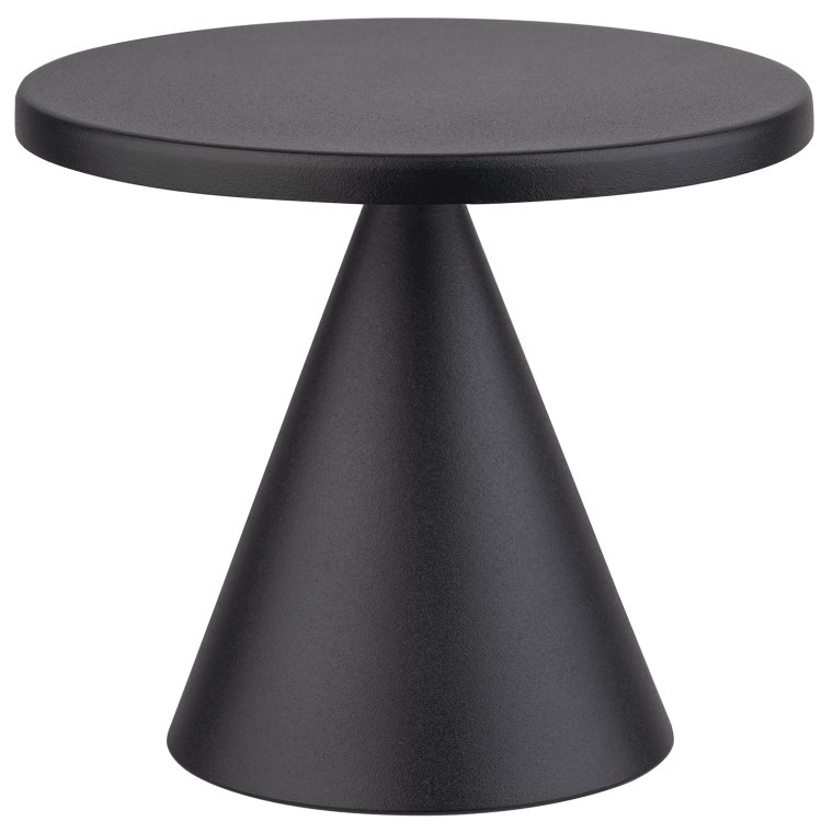 Tischleuchte CONE MINI Ø 13 cm, H: 11,5 cm Schwarz