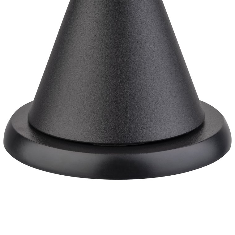 Tischleuchte CONE MINI Ø 13 cm, H: 11,5 cm Schwarz