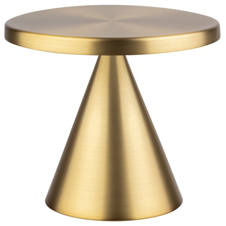 Tischleuchte CONE MINI Ø 13 cm, H: 11,5 cm Gold