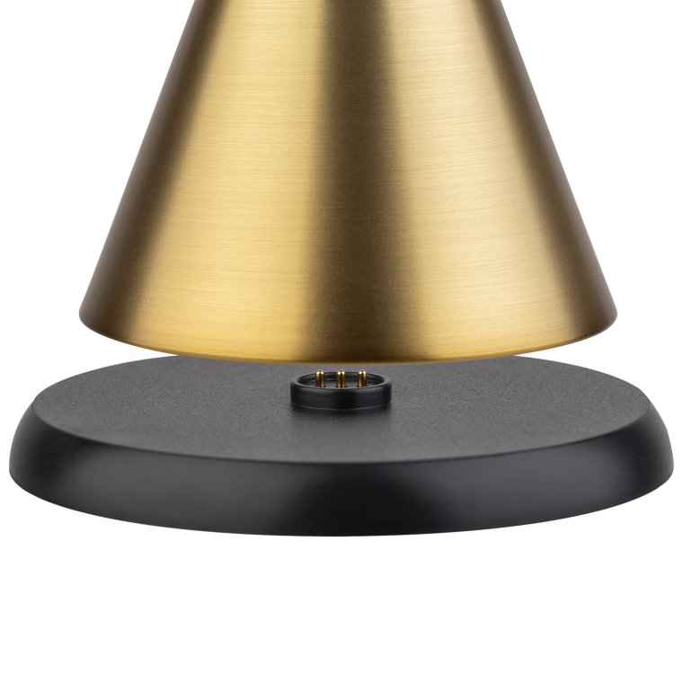 Tischleuchte CONE MINI Ø 13 cm, H: 11,5 cm Gold