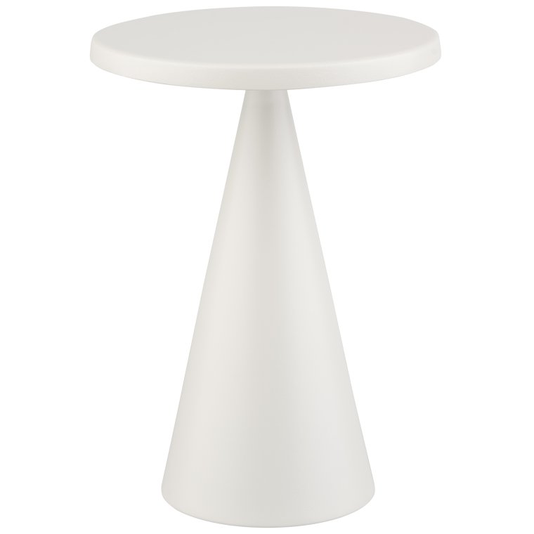 Tischleuchte CONE Ø 13 cm, H: 18 cm Whisper white