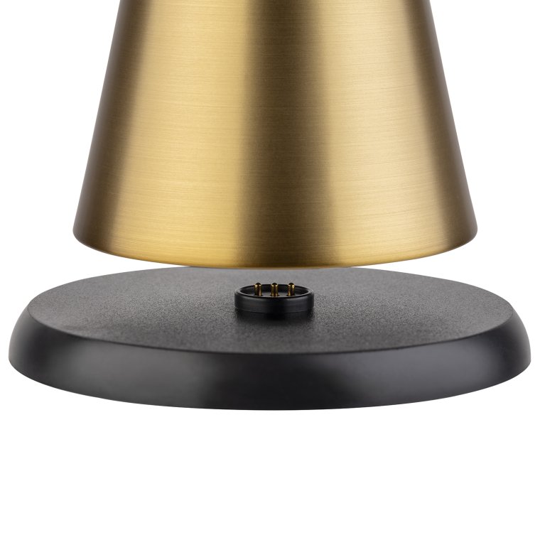 Tischleuchte CONE Ø 13 cm, H: 18 cm Gold