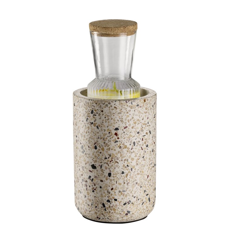 Flaschenkühler TERRAZZO außen Ø 12,5 cm, H: 19 cm
