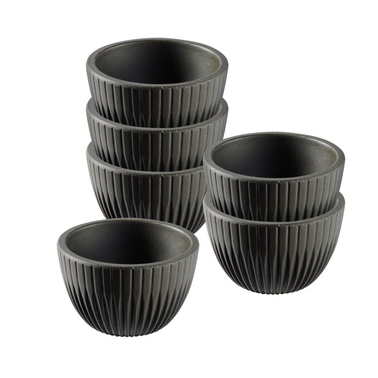 Dipschälchen LINEO, 6er Set Ø 6 cm, H: 3,5 30 ml