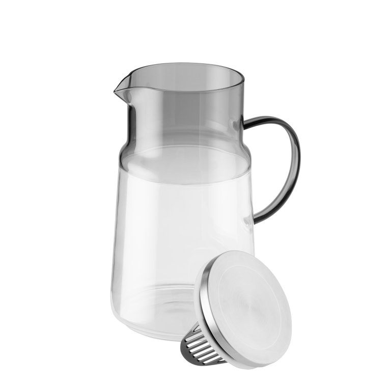 Saft- / Wasserkanne Ø 13 cm, H: 23 2 Liter Glas