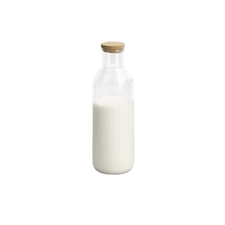 Glaskaraffe -LINES- Ø 9 cm, H: 27 1 Liter