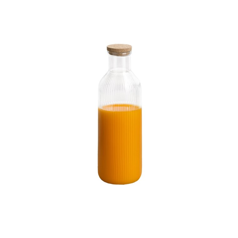 Glaskaraffe -LINES- Ø 9 cm, H: 27 1 Liter