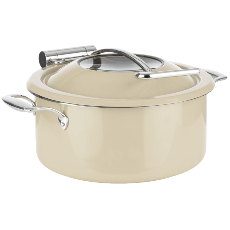 Chafing Dish -ORBIT- Ø 30,5 cm, H: 17,5 cm Sandfarben