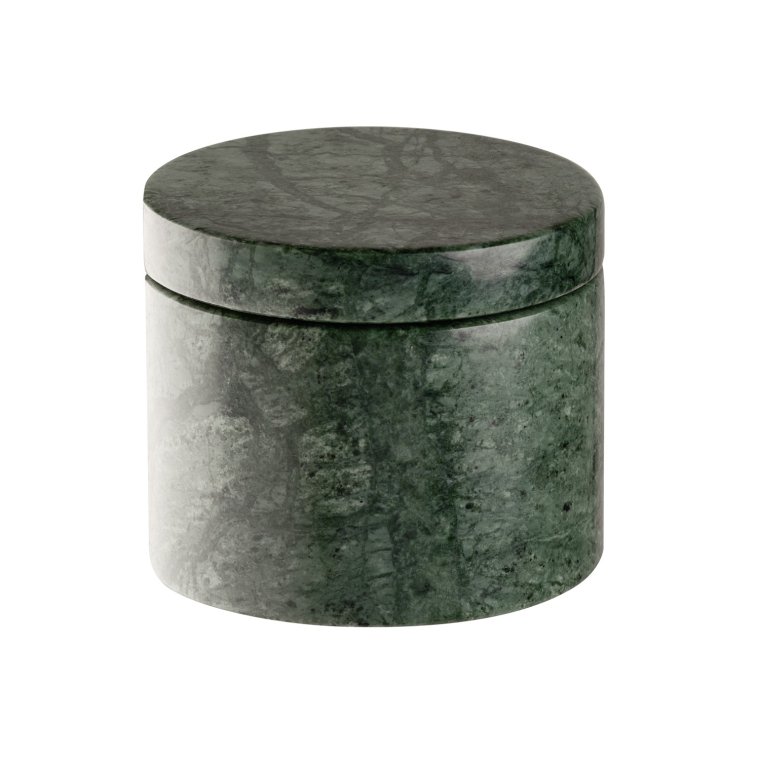 Dose, 2er Set -MINERA- Ø 6 cm, H: 5 40 ml Grün