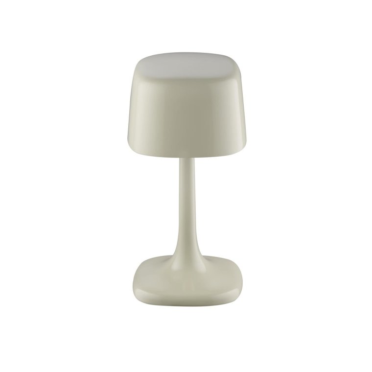 Tischleuchte -SOHO- 10,5 x cm, H: 21,5 cm Glossy cashmere