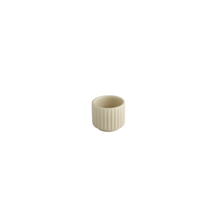 Schale -THE GRID- Ø 4,5 cm, H: 4 25 ml Sand Porzellan