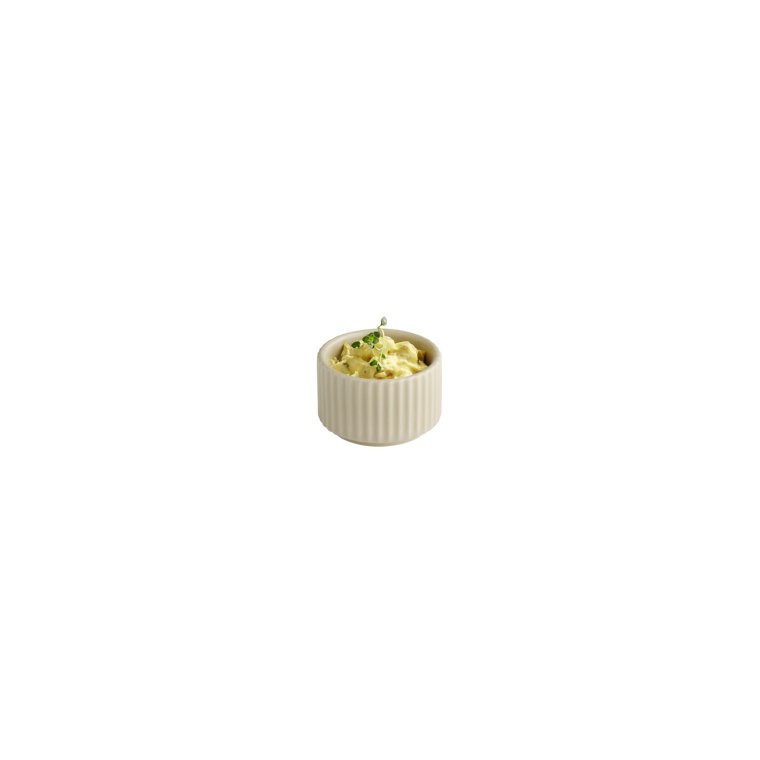 Schale -THE GRID- Ø 6 cm, H: 4 45 ml Sand Porzellan