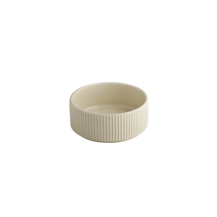 Schale -THE GRID- Ø 14 cm, H: 6 450 ml Sand Porzellan