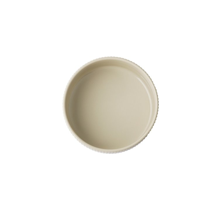 Schale -THE GRID- Ø 16 cm, H: 8 cm Sand Porzellan
