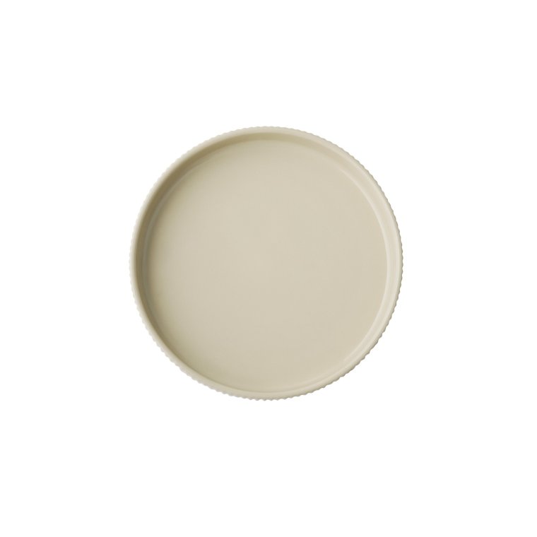 Teller / Schale -THE GRID- Ø 20 cm, H: 4 450 ml Sand Porzellan