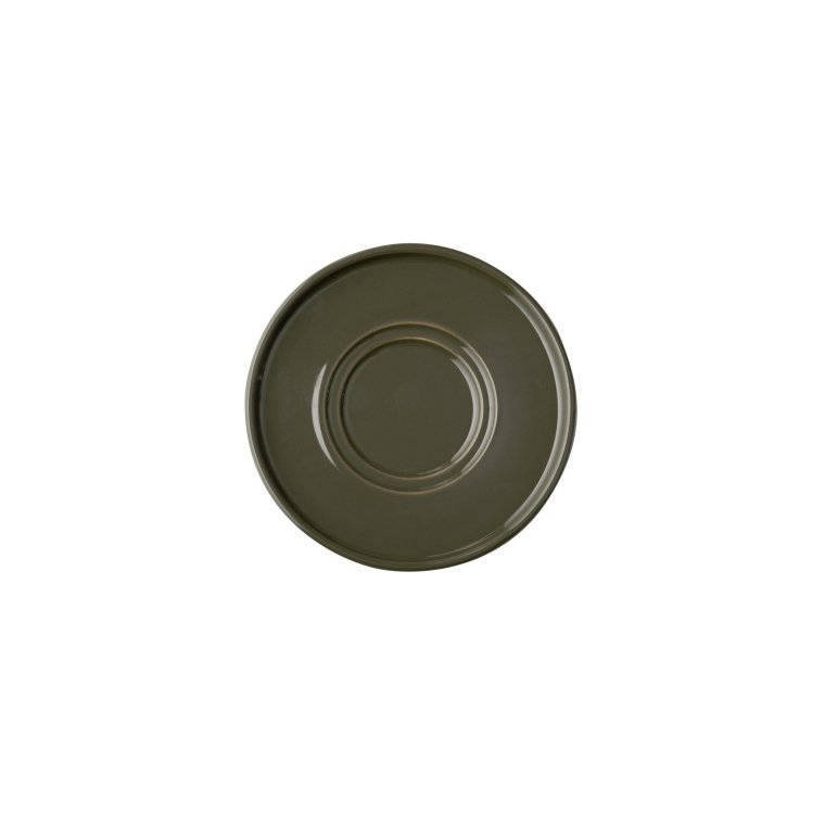 Untertasse -THE GRID- Ø 16 cm, H: 2 cm Mud (braun) Porzellan