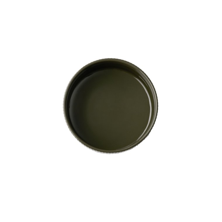 Schale -THE GRID- Ø 16 cm, H: 8 cm Mud (braun) Porzellan