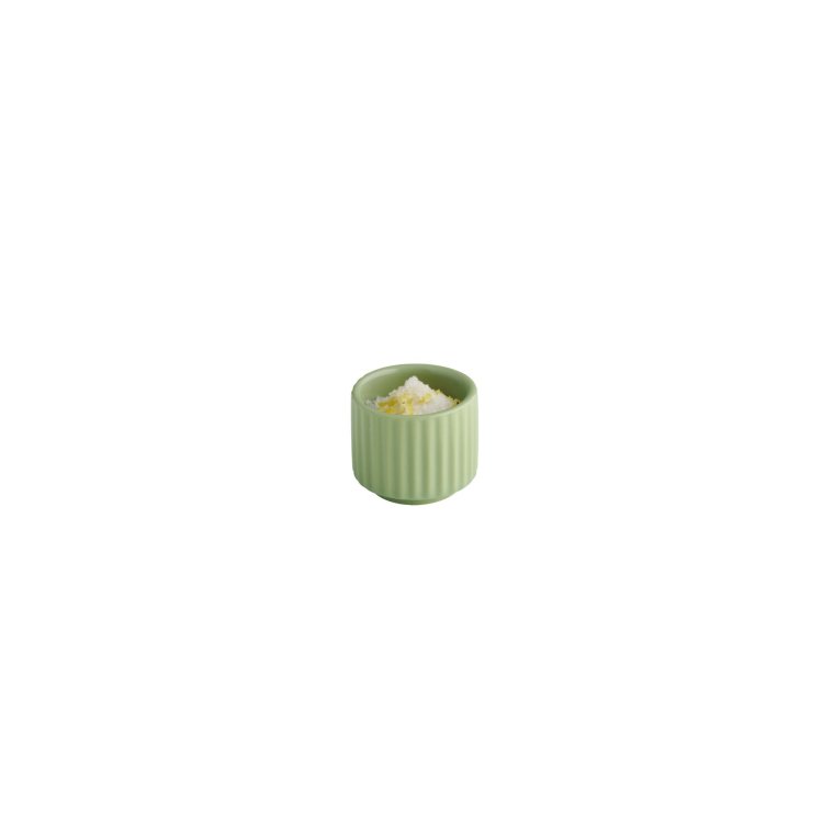 Schale -THE GRID- Ø 4,5 cm, H: 4 25 ml Salbei Porzellan