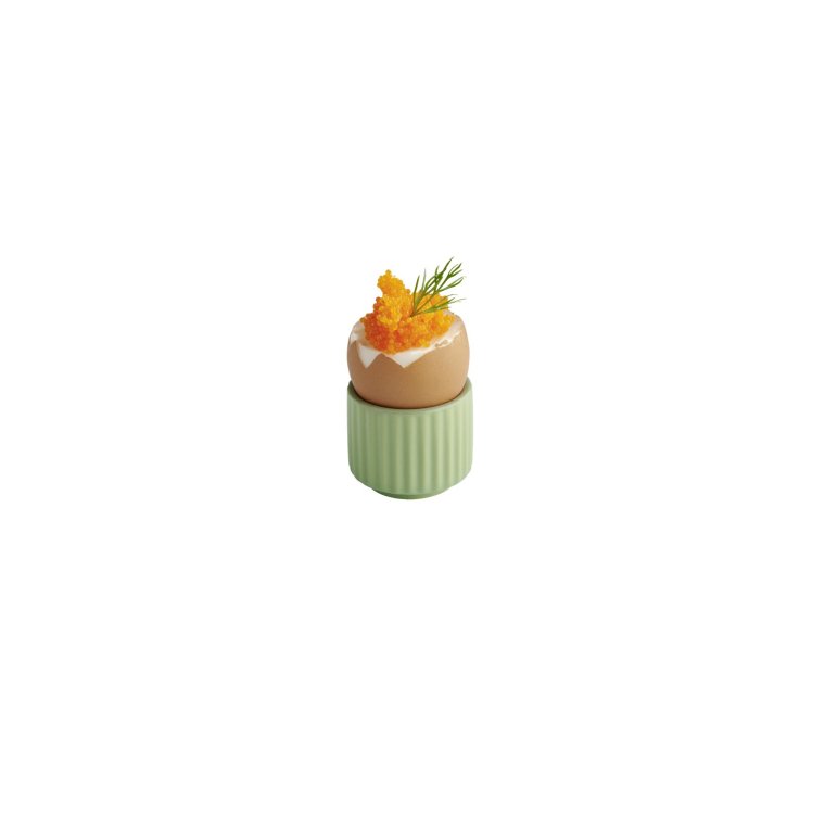 Schale -THE GRID- Ø 4,5 cm, H: 4 25 ml Salbei Porzellan