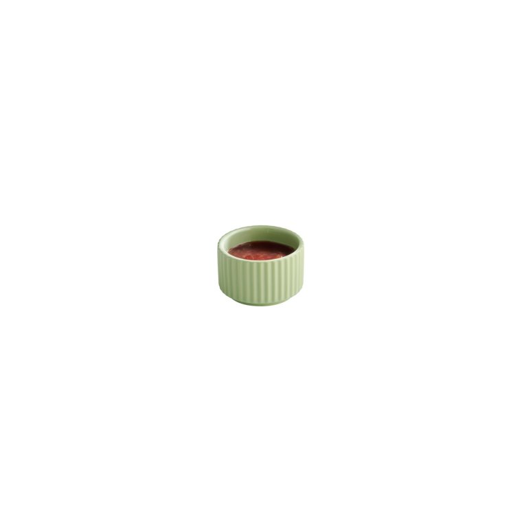 Schale -THE GRID- Ø 6 cm, H: 4 45 ml Salbei Porzellan