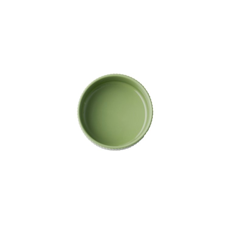 Schale -THE GRID- Ø 12,5 cm, H: 6 350 ml Salbei Porzellan